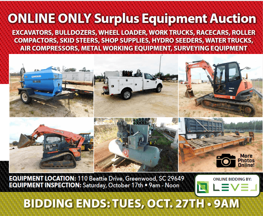 Image for VIRTUAL ONLINE ONLY SURPLUS EQUIPMENT AUCTION