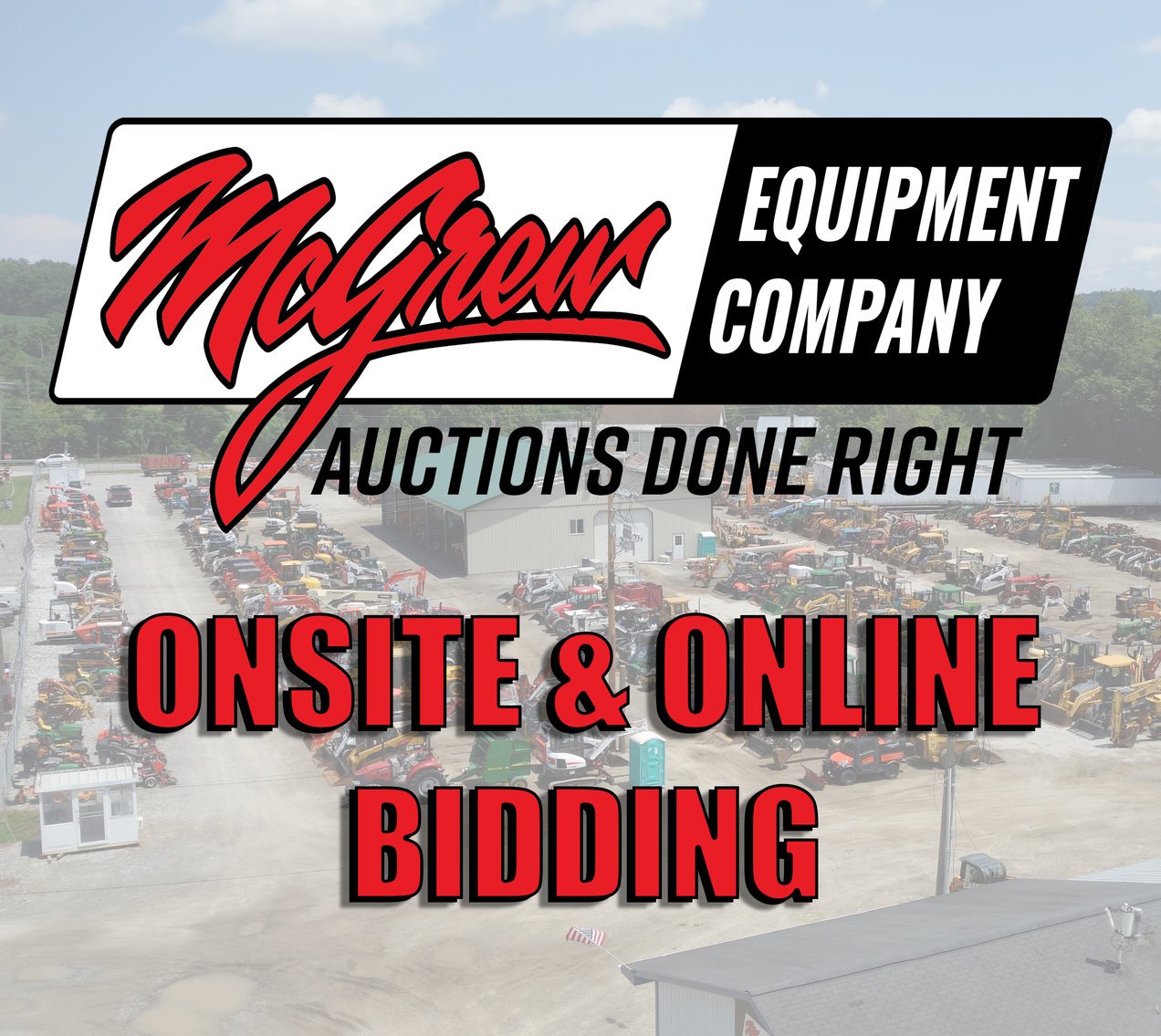 Image for McGrew Equipment Weekly Live ONSITE Auction