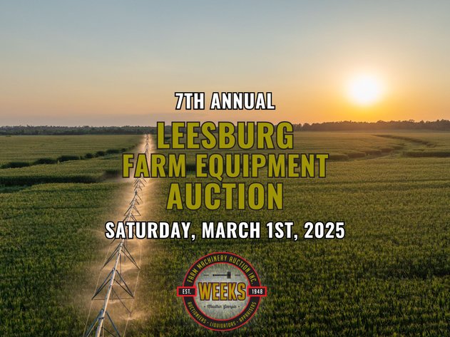 Image for RING 1 - 7th Annual Leesburg Farm Equipment Auction - Mar. 1st.