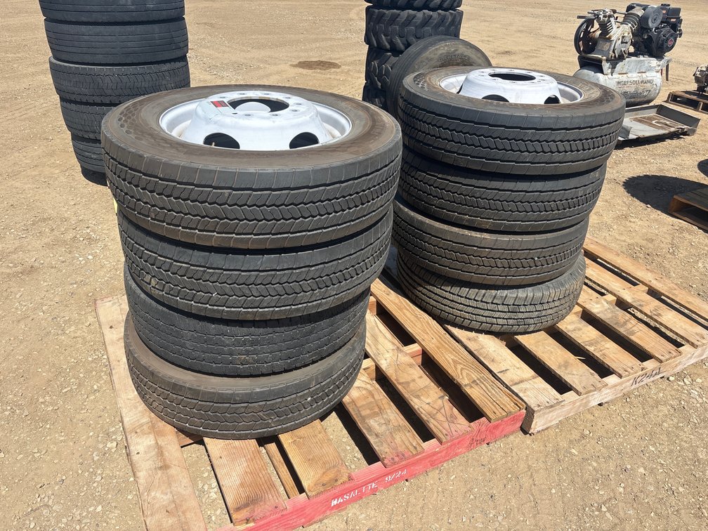 Qty of 8 Tires & Rims