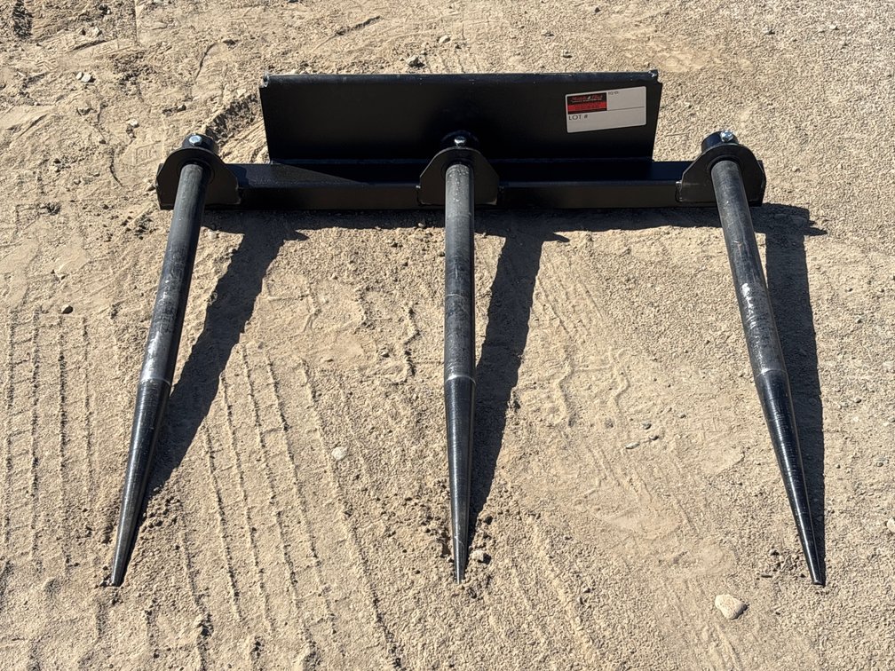 Mini Skid Steer Hay Spear Attachment