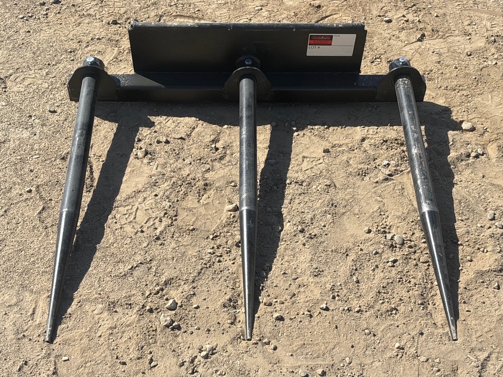 Mini Skid Steer Hay Spear Attachment