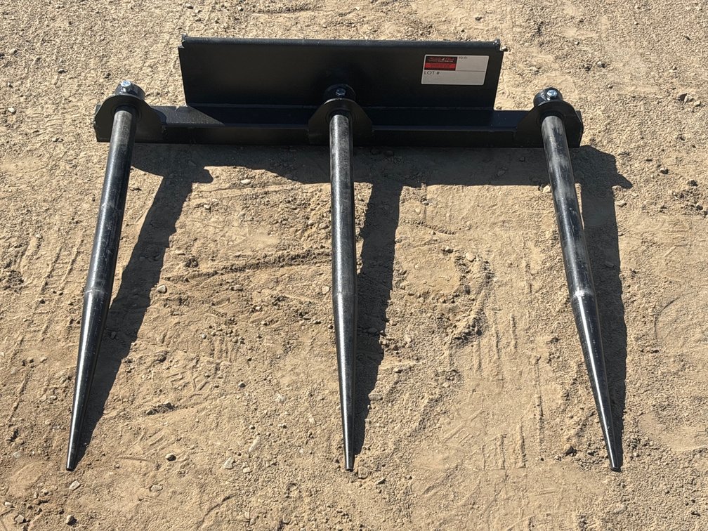 Mini Skid Steer Hay Spear attachment
