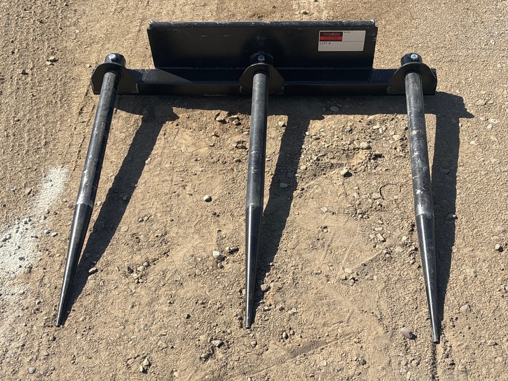 Mini Skid Steer Hay Spear Attachment