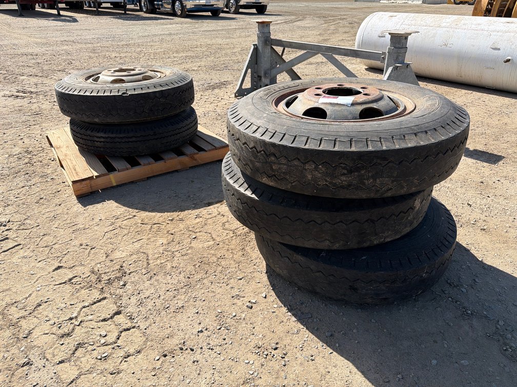(5) Steel Wheels & Tires