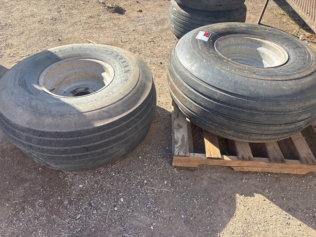 Qty of 2 Windrower Front Tires