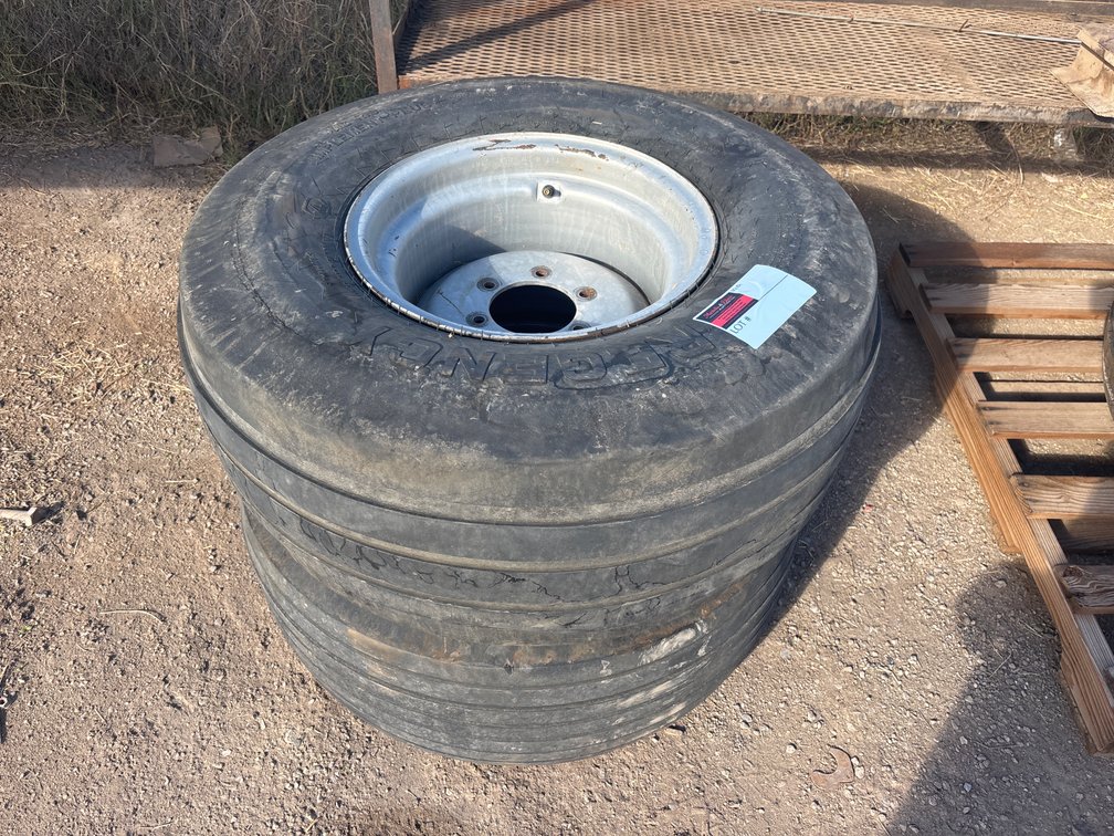 Qty of 2 Windrower Back Tires