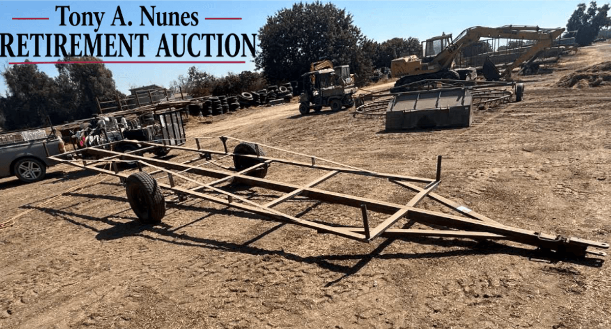 Custombuilt 25Ft Pipe Trailer