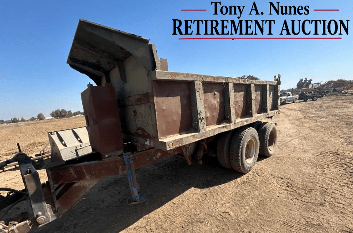 Custombuilt 14Ft T/A End Dump Trailer