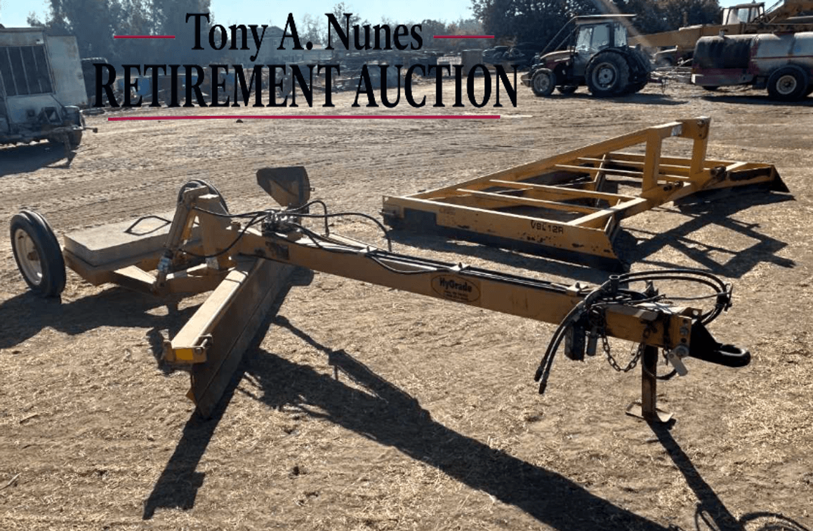 HyGrade 1000 10Ft Pull Type Grader Blade
