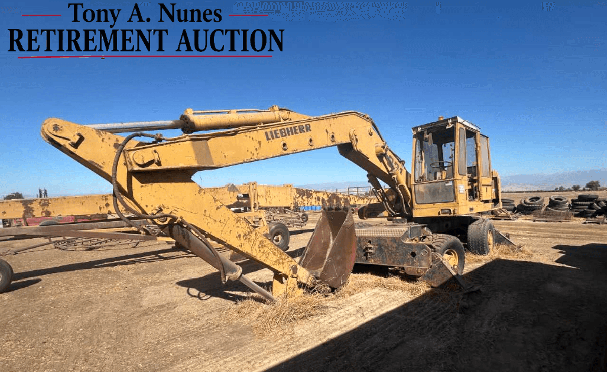 Liebherr 921A 4X4 Mobile Excavator (INOPERABLE)