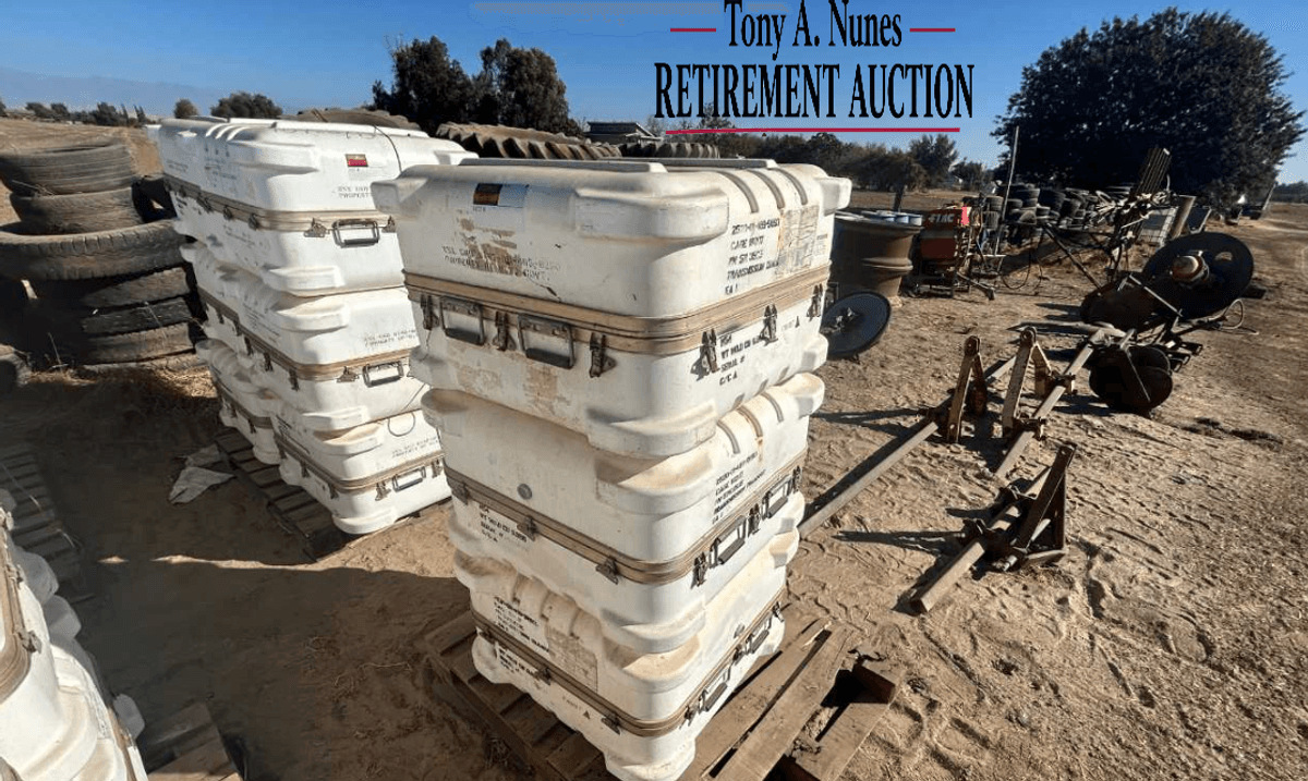 Qty of 3 Insulated Hard Carry Cases