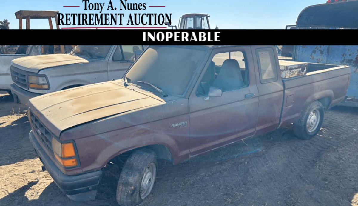 (INOPERABLE) 1992 Ford Ranger Pickup