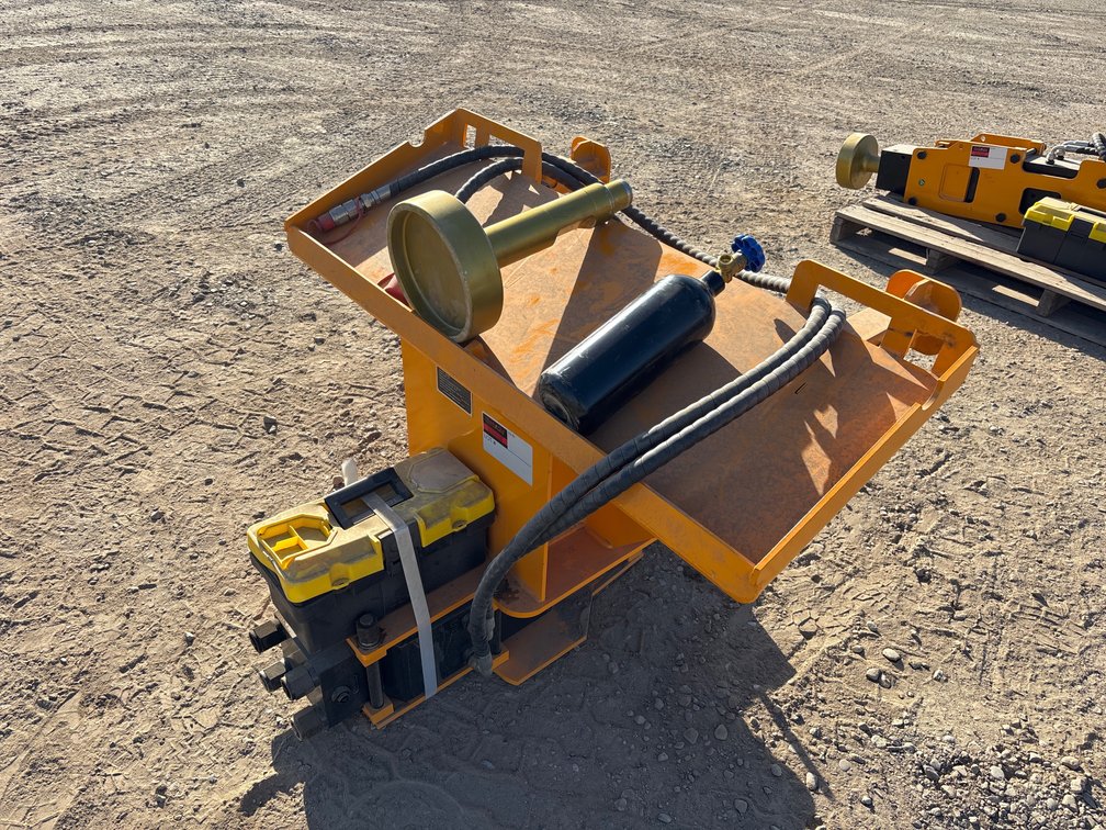 Skid Steer Pile Hammer