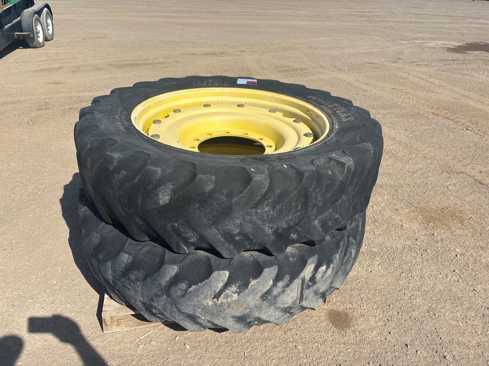 Qty of 2 Tractor Tires & Rims