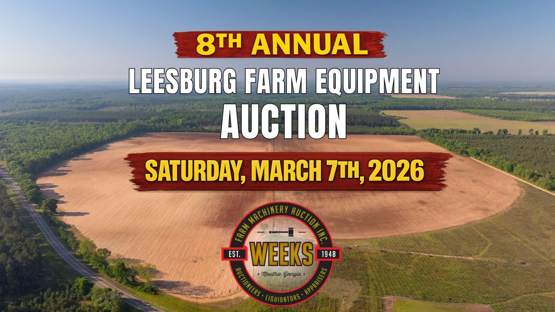 Image for RING 1 - 8th Annual Leesburg Farm Equipment Auction - Mar. 7th.