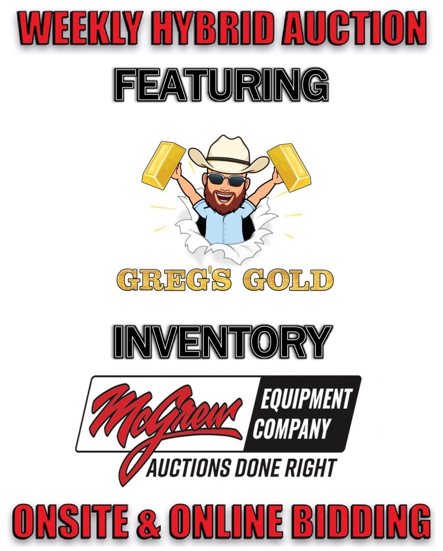 Image for McGrew Equipment ONSITE Auction - Featuring GREG'S GOLD INVENTORY