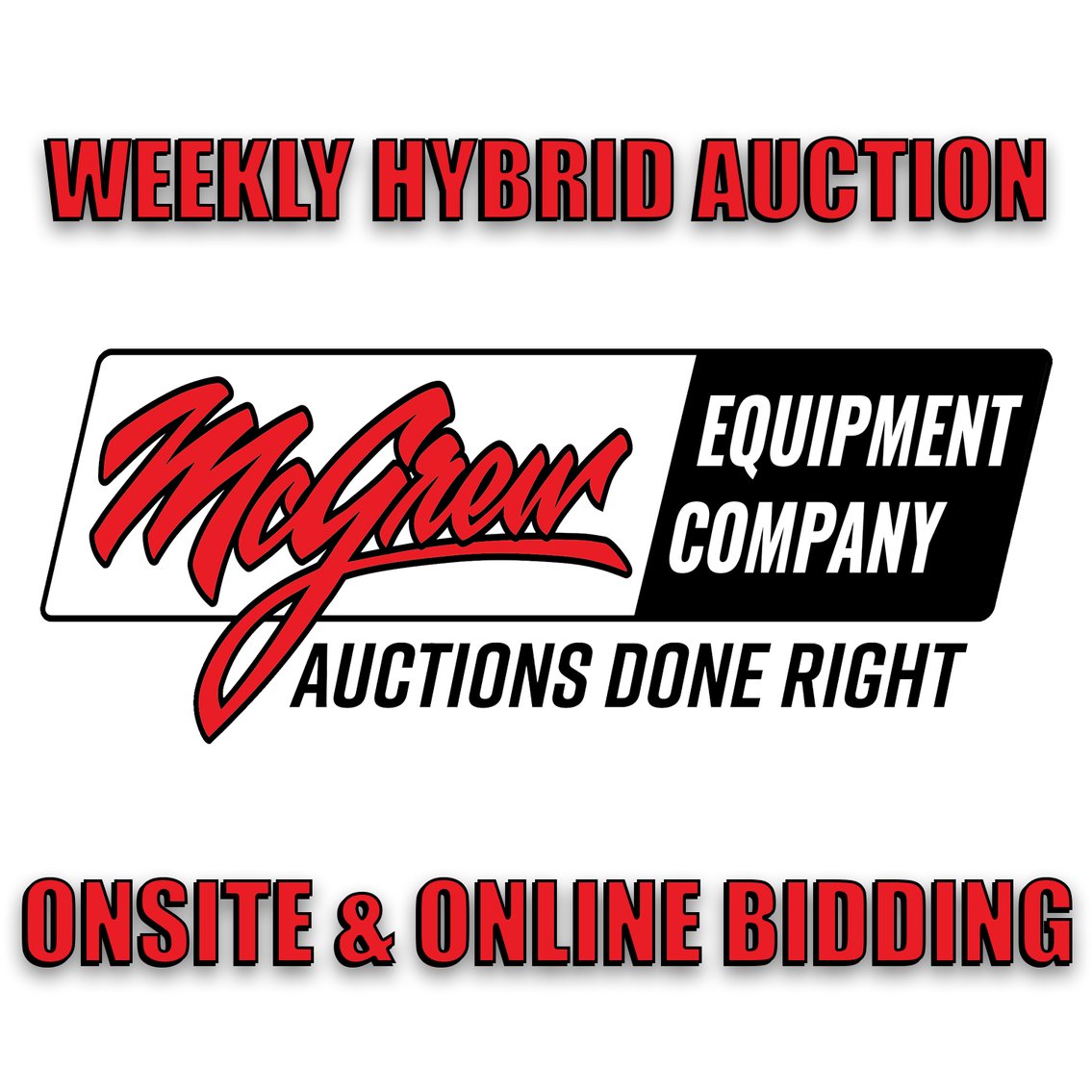 Image for McGrew Equipment ONSITE Auction - TRACTOR TUESDAY
