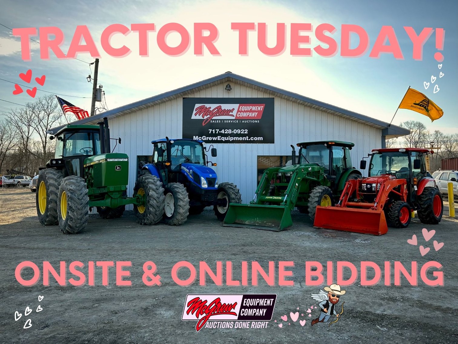 Image for McGrew Equipment Live ONSITE Auction TRACTOR TUESDAY