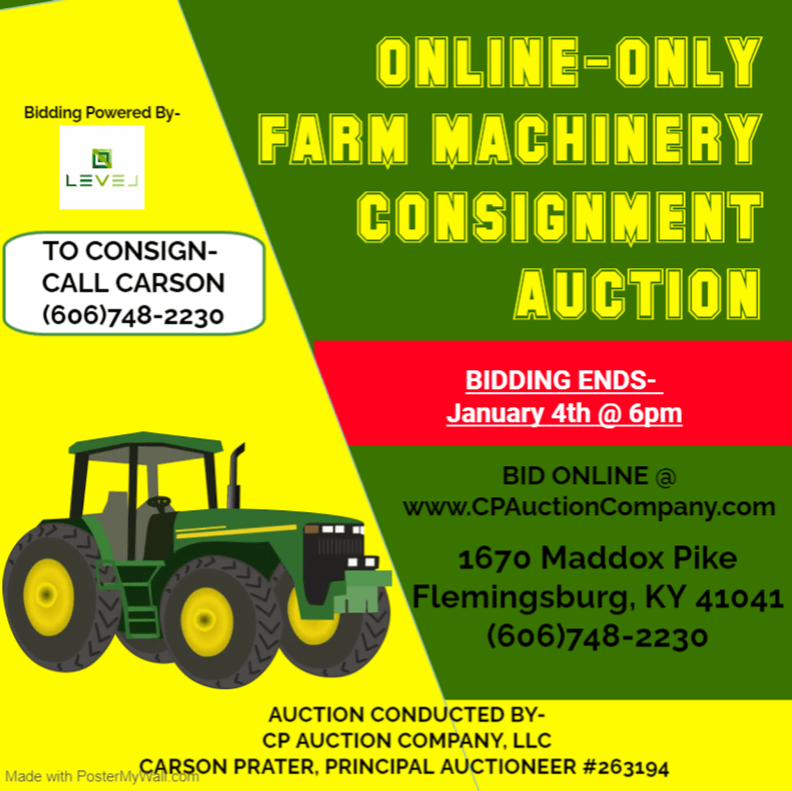 Image for Timed Farm Machinery Consignment Auction