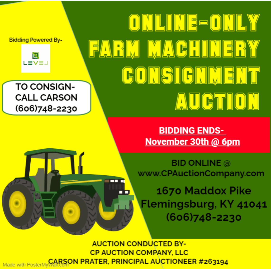 Image for Timed Farm Machinery Consignment Auction