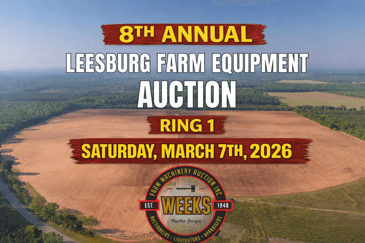 Image for RING 1 - 8th Annual Leesburg Farm Equipment Auction - Mar. 7th.