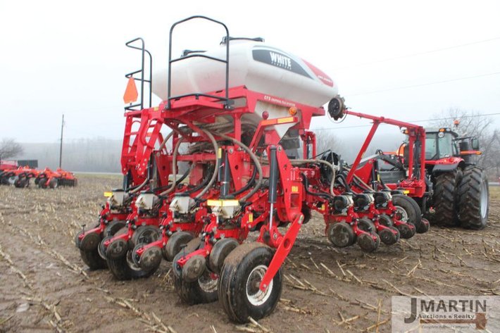 Image for MF White 9800VF 12 row planter